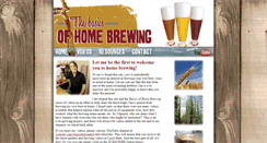 Desktop Screenshot of basicsofhomebrewing.com